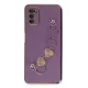 Samsung Galaxy A03S Kılıf Esila Silikon - Mor