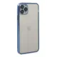 Apple iPhone 11 Pro Kılıf Lensli Silikon - Açık Mavi