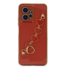 Xiaomi Redmi Note 12 4G Kılıf Esila Silikon - Kırmızı
