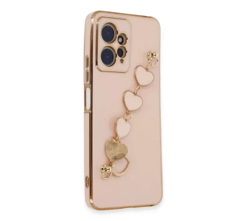 Xiaomi Redmi Note 12 4G Kılıf Esila Silikon - Pudra