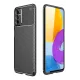 Samsung Galaxy M52 5G Kılıf Auto Focus Karbon Kapak - Siyah