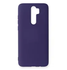 Xiaomi Redmi Note 8 Pro Kılıf Nano içi Kadife Silikon - Mor