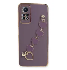 Xiaomi Redmi Note 12 Pro 4G Kılıf Esila Silikon - Mor