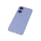Realme C55 Kılıf Nano içi Kadife Silikon - Lila
