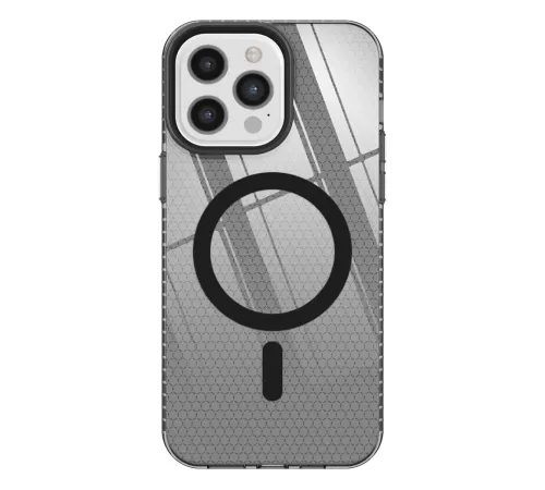 Apple iPhone 12 Pro Max Kılıf Beta Magneticsafe Silikon - Siyah