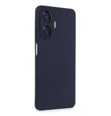 Realme C55 Kılıf Nano içi Kadife Silikon - Mor