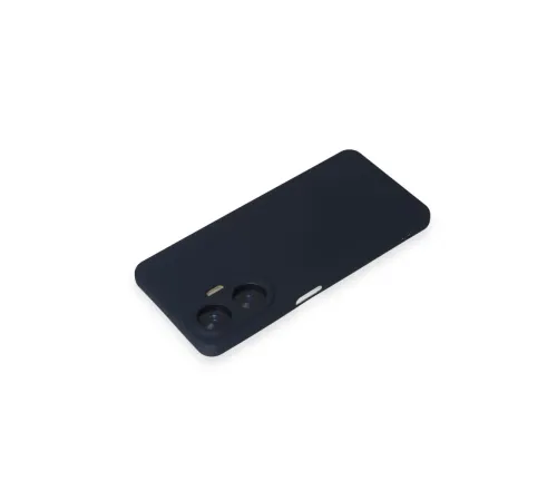 Realme C55 Kılıf Nano içi Kadife Silikon - Lacivert