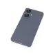 Realme C55 Kılıf Nano içi Kadife Silikon - Gri