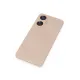 Realme C55 Kılıf Nano içi Kadife Silikon - Pudra