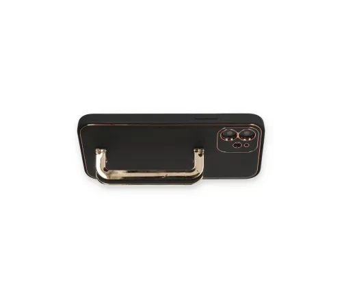 Apple iPhone 12 Kılıf Coco Elit Kapak - Siyah