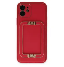 Apple iPhone 12 Kılıf Coco Elit Kapak - Kırmızı
