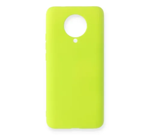 Xiaomi Redmi K30 Pro Kılıf Nano içi Kadife Silikon - Sarı