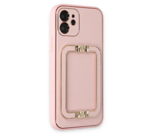 Apple iPhone 12 Kılıf Coco Elit Kapak - Pembe