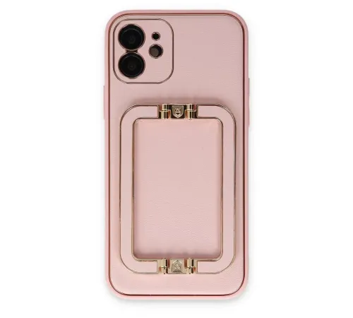 Apple iPhone 12 Kılıf Coco Elit Kapak - Pembe