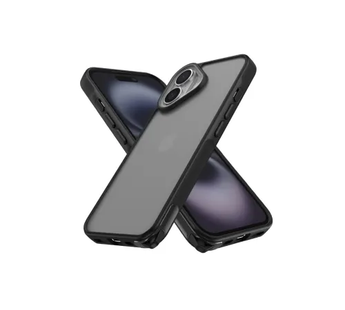 Apple iPhone 16 Kılıf Elegant Kapak - Siyah
