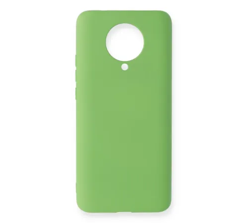 Xiaomi Redmi K30 Pro Kılıf Nano içi Kadife Silikon - Yeşil