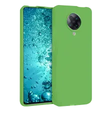 Xiaomi Redmi K30 Pro Kılıf Nano içi Kadife Silikon - Yeşil