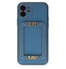 Apple iPhone 12 Kılıf Coco Elit Kapak - Mavi