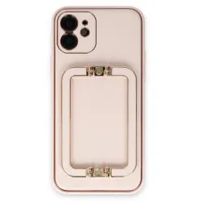 Apple iPhone 12 Kılıf Coco Elit Kapak - Pudra