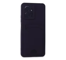Xiaomi Redmi Note 12 4G Kılıf Kelvin Kartvizitli Silikon - Derin Mor