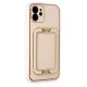 Apple iPhone 12 Kılıf Coco Elit Kapak - Gold