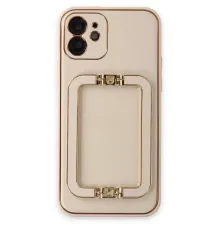 Apple iPhone 12 Kılıf Coco Elit Kapak - Gold