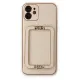Apple iPhone 12 Kılıf Coco Elit Kapak - Gold