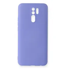Xiaomi Redmi 9 Kılıf Nano içi Kadife Silikon - Lila