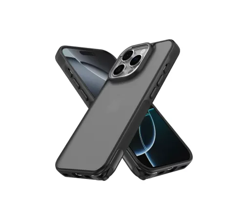 Apple iPhone 16 Pro Kılıf Elegant Kapak - Siyah
