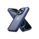 Apple iPhone 16 Pro Kılıf Elegant Kapak - Lacivert