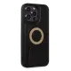 Apple iPhone 14 Pro Kılıf Merkür Magneticsafe Standlı Kapak - Siyah