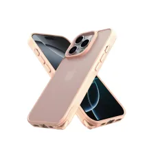 Apple iPhone 16 Pro Kılıf Elegant Kapak - Pudra