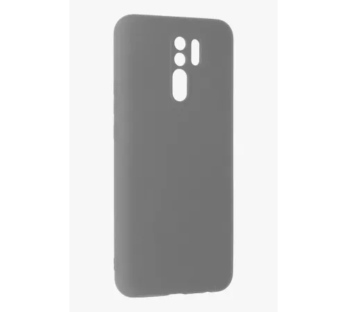 Xiaomi Redmi 9 Kılıf Nano içi Kadife Silikon - Gri