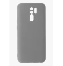 Xiaomi Redmi 9 Kılıf Nano içi Kadife Silikon - Gri