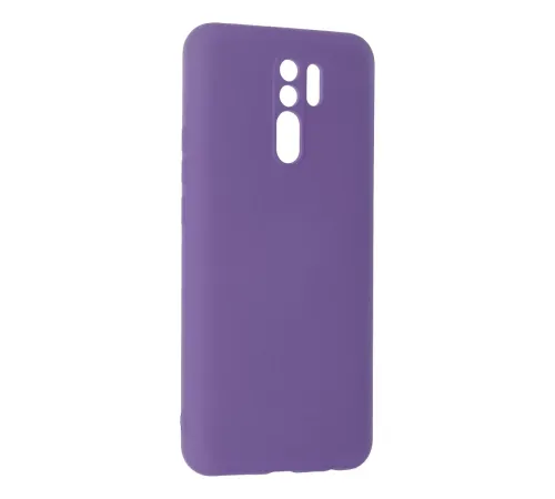 Xiaomi Redmi 9 Kılıf Nano içi Kadife Silikon - Mor
