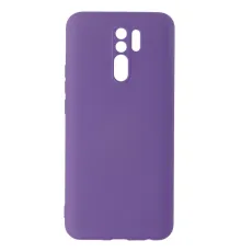 Xiaomi Redmi 9 Kılıf Nano içi Kadife Silikon - Mor