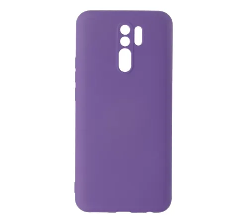 Xiaomi Redmi 9 Kılıf Nano içi Kadife Silikon - Mor