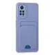 Xiaomi Redmi Note 12 Pro 4G Kılıf Kelvin Kartvizitli Silikon - Lila