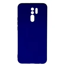 Xiaomi Redmi 9 Kılıf Nano içi Kadife Silikon - Lacivert