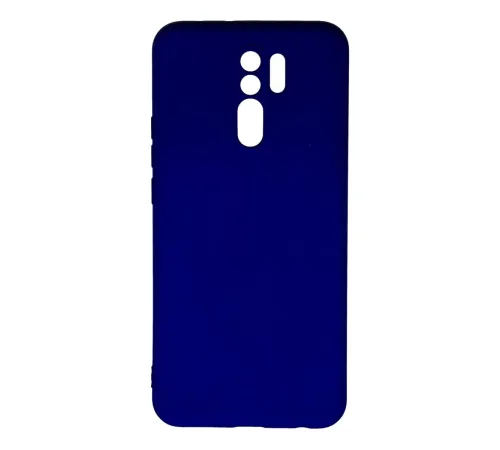 Xiaomi Redmi 9 Kılıf Nano içi Kadife Silikon - Lacivert