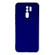 Xiaomi Redmi 9 Kılıf Nano içi Kadife Silikon - Lacivert