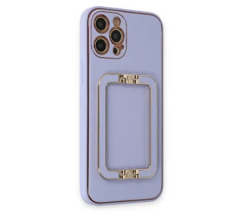 Apple iPhone 12 Pro Kılıf Coco Elit Kapak - Lila
