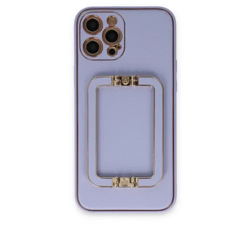 Apple iPhone 12 Pro Kılıf Coco Elit Kapak - Lila