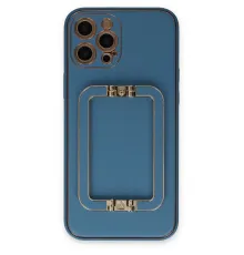 Apple iPhone 12 Pro Kılıf Coco Elit Kapak - Mavi