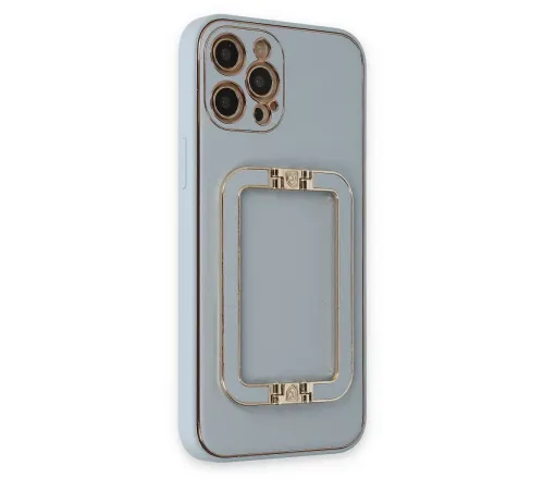 Apple iPhone 12 Pro Kılıf Coco Elit Kapak - Turkuaz