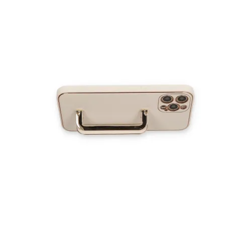 Apple iPhone 12 Pro Kılıf Coco Elit Kapak - Gold