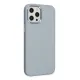 Apple iPhone 12 Pro Max Kılıf Asya Deri Silikon - Sierra Blue