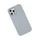 Apple iPhone 12 Pro Max Kılıf Asya Deri Silikon - Sierra Blue