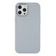 Apple iPhone 12 Pro Max Kılıf Asya Deri Silikon - Sierra Blue