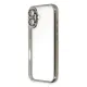 Apple iPhone 16 Kılıf Lensli Silikon - Titanyum Gri